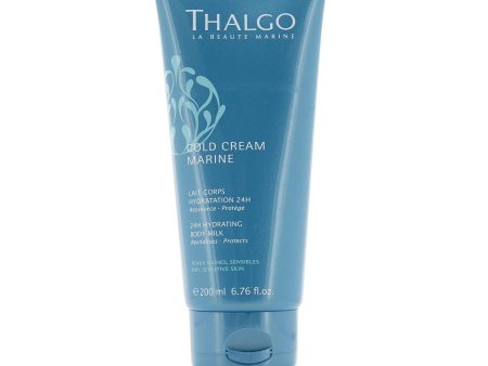 Thalgo Cold Cream Marine 24H Hydrating Body Milk - For Dry, Sensitive Skin  200ml 6.76oz Online now