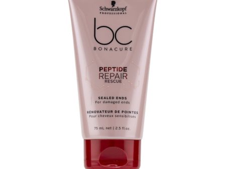 Schwarzkopf BC Bonacure Peptide Repair Rescue Sealed Ends (For Damaged Ends)  75ml 2.5oz Discount