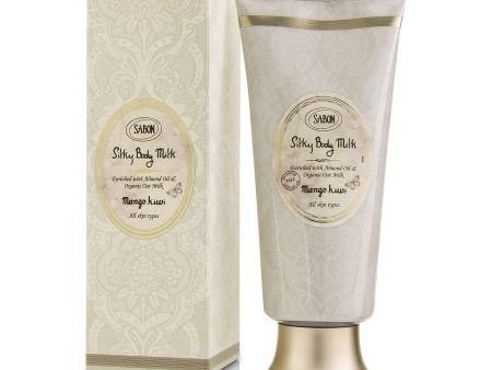 Sabon Silky Body Milk - Mango Kiwi  200ml 7oz Supply