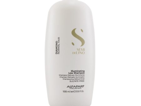 AlfaParf Semi Di Lino Diamond Illuminating Low Shampoo (Normal Hair)  1000ml 33.8oz Online now