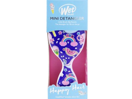 Wet Brush Mini Detangler Happy Hair - # Fantasy  1pc Fashion