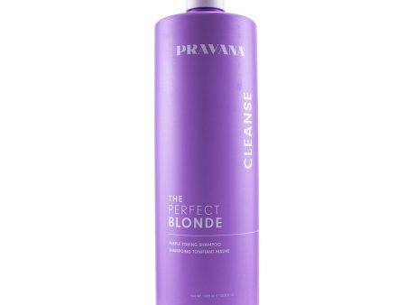 Pravana The Perfect Blonde Purple Toning Shampoo  1000ml 33.8oz on Sale