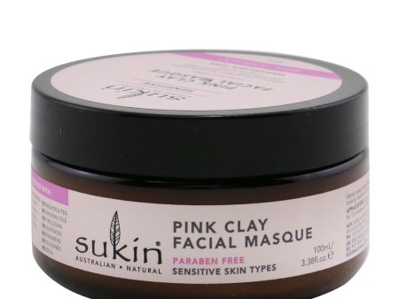 Sukin Sensitive Pink Clay Facial Masque (Sensitive Skin Types)  100ml 3.38oz on Sale