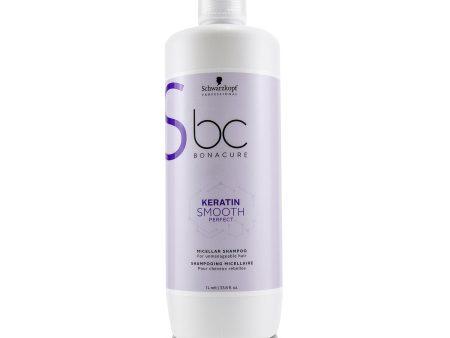 Schwarzkopf BC Bonacure Keratin Smooth Perfect Micellar Shampoo (For Unmanageable Hair)  1000ml 33.8oz Discount