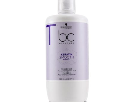 Schwarzkopf BC Bonacure Keratin Smooth Perfect Treatment (For Unmanageable Hair)  750ml 25.3oz on Sale