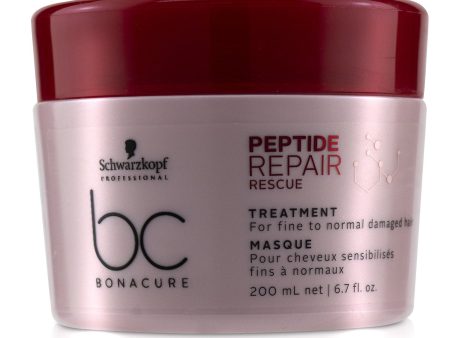 Schwarzkopf BC Bonacure Peptide Repair Rescue Treatment (For Fine to Normal Damaged Hair)  200ml 6.7oz Sale