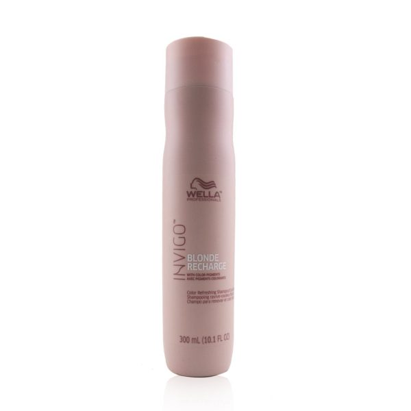 Wella Invigo Blonde Recharge Color Refreshing Shampoo - # Cool Blonde  1000ml 33.8oz Sale