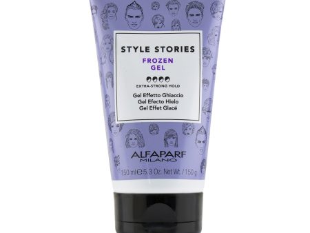 AlfaParf Style Stories Frozen Gel (Extra Strong Hold)  150ml 5.3oz Cheap