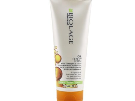 Matrix Biolage Advanced Oil Renew System Multi-Tasking Oil-In Cream (For Dry, Porous Hair)  200ml 6.7oz For Discount