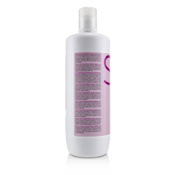 Schwarzkopf BC Bonacure pH 4.5 Color Freeze Rich Micellar Shampoo (For Overprocessed Coloured Hair)  1000ml 33.8oz For Sale