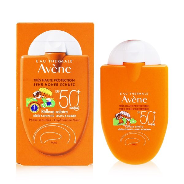 Avene Reflexe Solaire SPF 50 - For Babies & Children (Exp. Date: 04 2022)  30ml 1oz Cheap