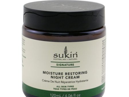 Sukin Signature Moisture Restoring Night Cream (All Skin Types)  120ml 4.06oz Online Sale