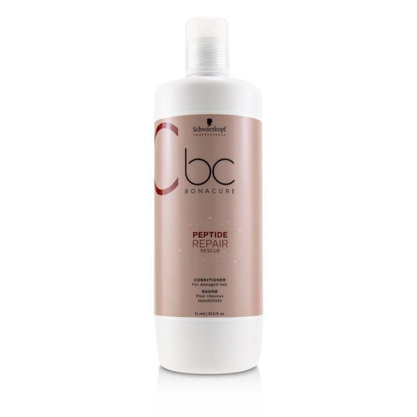 Schwarzkopf BC Bonacure Peptide Repair Rescue Conditioner (For Damaged Hair)  1000ml 33.8oz Online Hot Sale