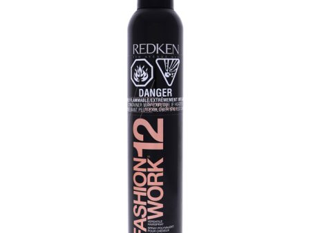 Redken Fashion Work 12 Working Spray by Redken for Unisex - 9.8 oz Spray Online Hot Sale