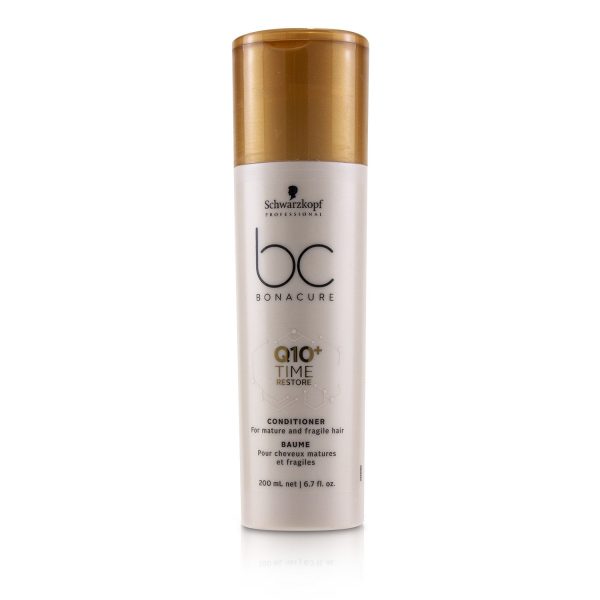 Schwarzkopf BC Bonacure Q10+ Time Restore Conditioner (For Mature and Fragile Hair)  200ml 6.7oz Hot on Sale