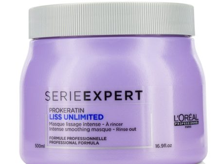 L Oreal Professionnel Serie Expert - Liss Unlimited Prokeratin Intense Smoothing Masque  500ml 16.9oz on Sale