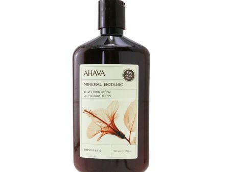 Ahava Mineral Botanic Velvet Body Lotion - Hibiscus & Fig  500ml 17oz Online Sale