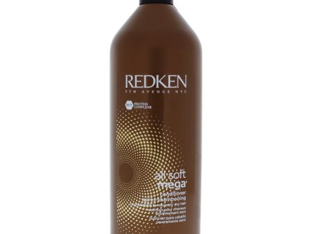 Redken All Soft Mega Conditioner by Redken for Unisex - 33.8 oz Conditioner Online Sale