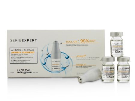 L Oreal Professionnel Serie Expert - Aminexil Advanced Aminexil + Omega 6 Anti-Thinning Hair Programme Double Action  10x6ml 0.2oz Online