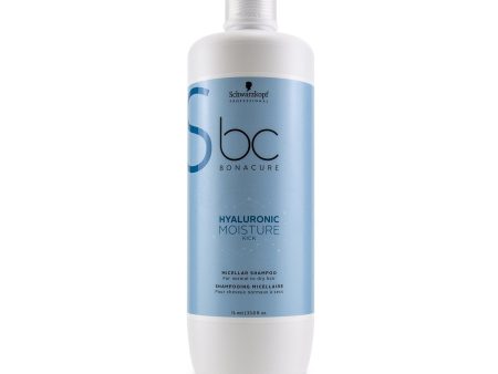 Schwarzkopf BC Bonacure Hyaluronic Moisture Kick Micellar Shampoo (For Normal to Dry Hair)  1000ml 33.8oz on Sale