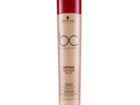 Schwarzkopf BC Bonacure Peptide Repair Rescue Micellar Shampoo (For Fine to Normal Damaged Hair)  250ml 8.5oz Cheap