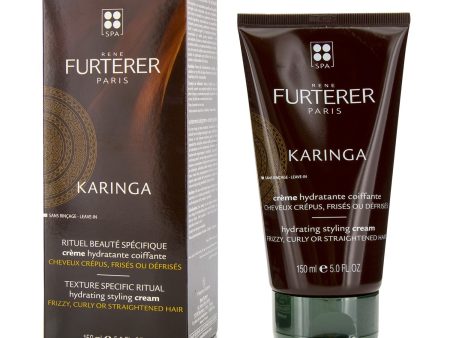 Rene Furterer Karinga Hydrating Styling Cream (Frizzy, Curly or Straightened Hair)  150ml 5oz Cheap