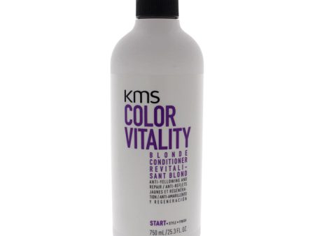 KMS Color Vitality Blonde Conditioner by KMS for Unisex - 25.3 oz Conditioner For Discount