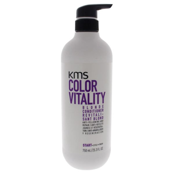 KMS Color Vitality Blonde Conditioner by KMS for Unisex - 25.3 oz Conditioner For Discount