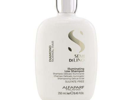 AlfaParf Semi Di Lino Diamond Illuminating Low Shampoo (Normal Hair)  250ml 8.45oz on Sale